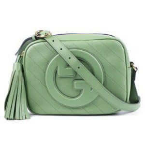Gucci Blondie leather Shoulder Bag green clutch GG yellow crossbody